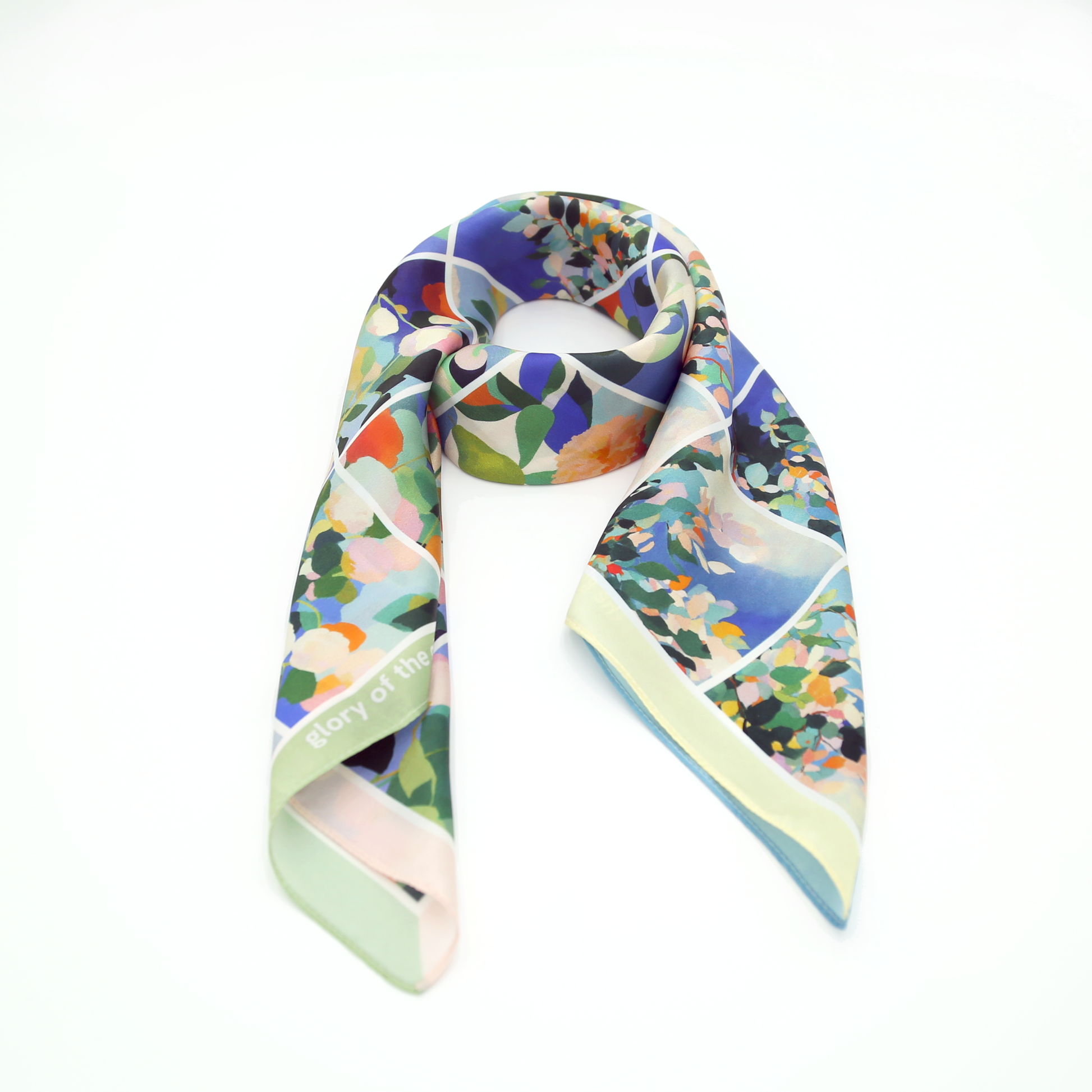 Blue Abstract - Premium - 35.5" x 35.5" - Made in UK
