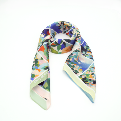 Blue Abstract - Premium - 35.5" x 35.5" - Made in UK