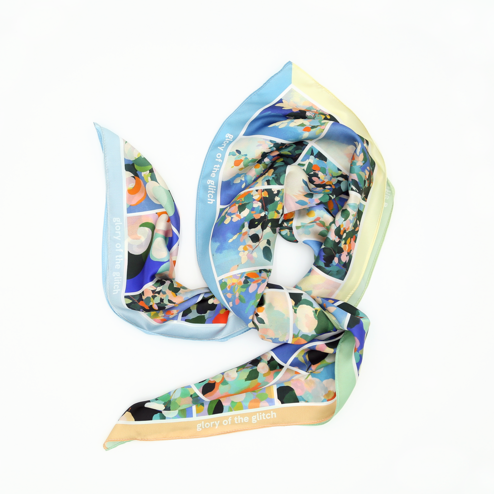Blue Abstract - Premium - 35.5" x 35.5" - Made in UK