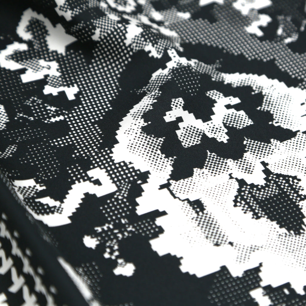 Patterns - Black - 22.4" x 22.4" - Made in UK