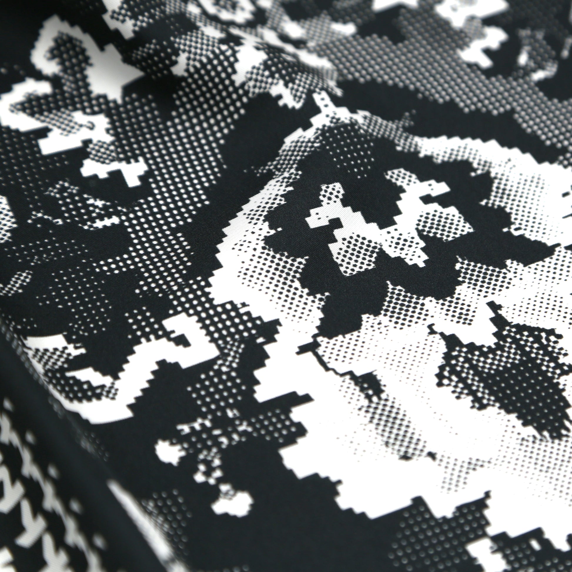 Patterns - Black - 22.4" x 22.4" - Made in UK
